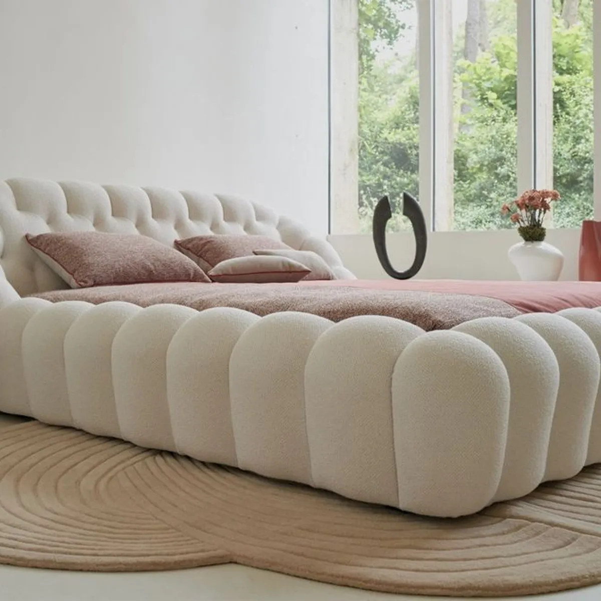 STIL NOVO - CAMA DARLA MARFIL KING