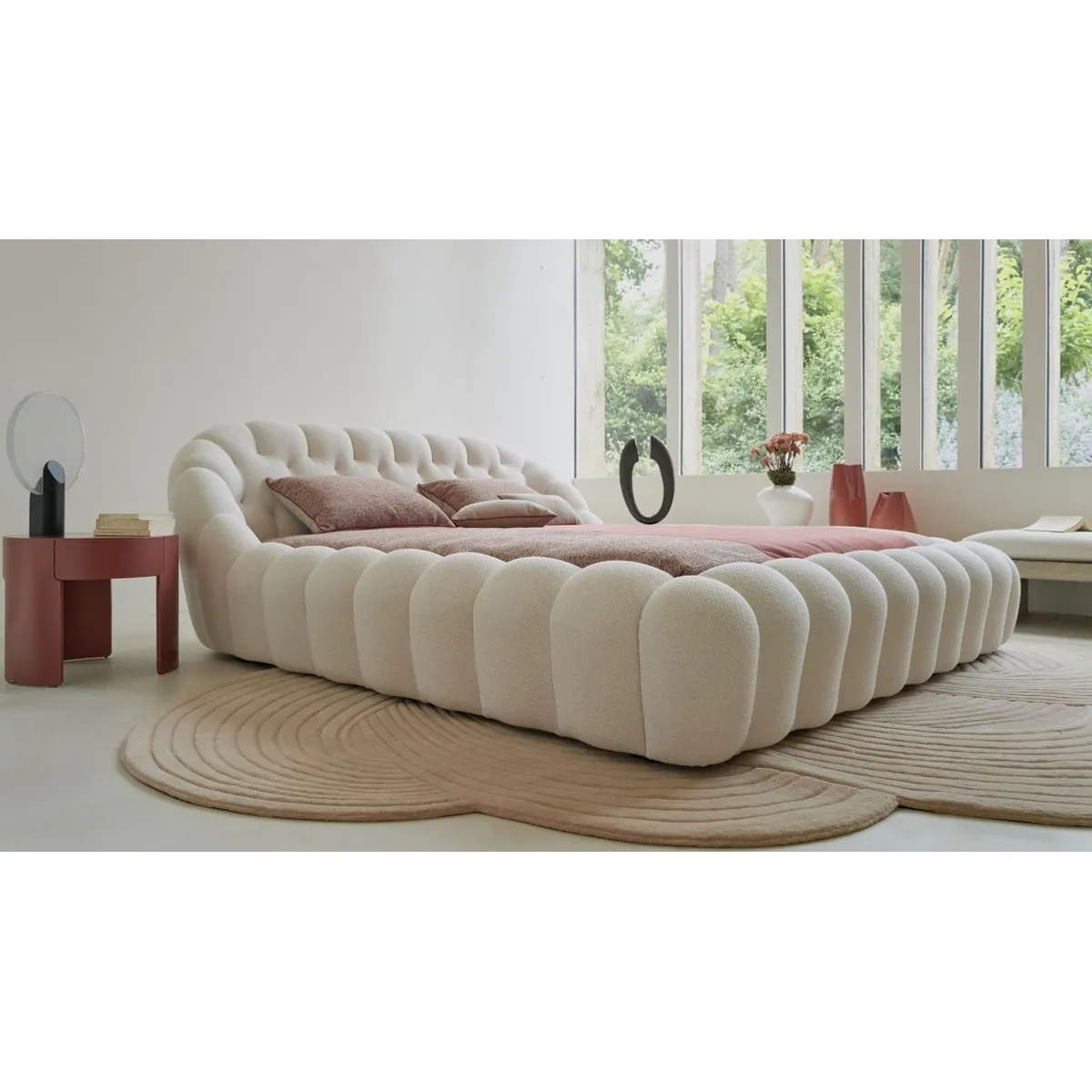 STIL NOVO - CAMA DARLA MARFIL KING