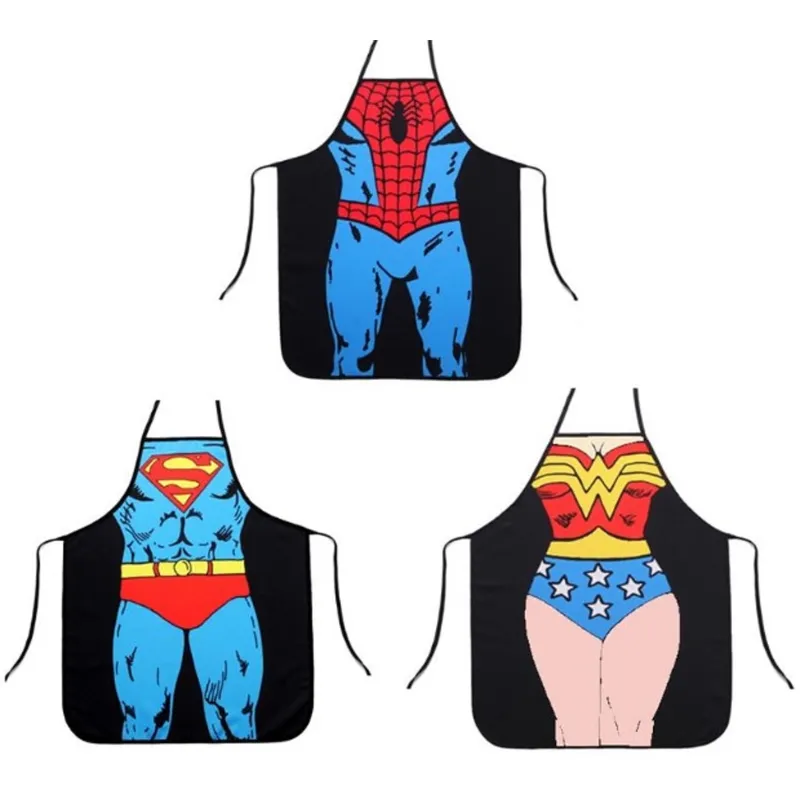 GENERICO - DELANTAL MANDIL SPIDERMAN HOMBRE ARAÑA