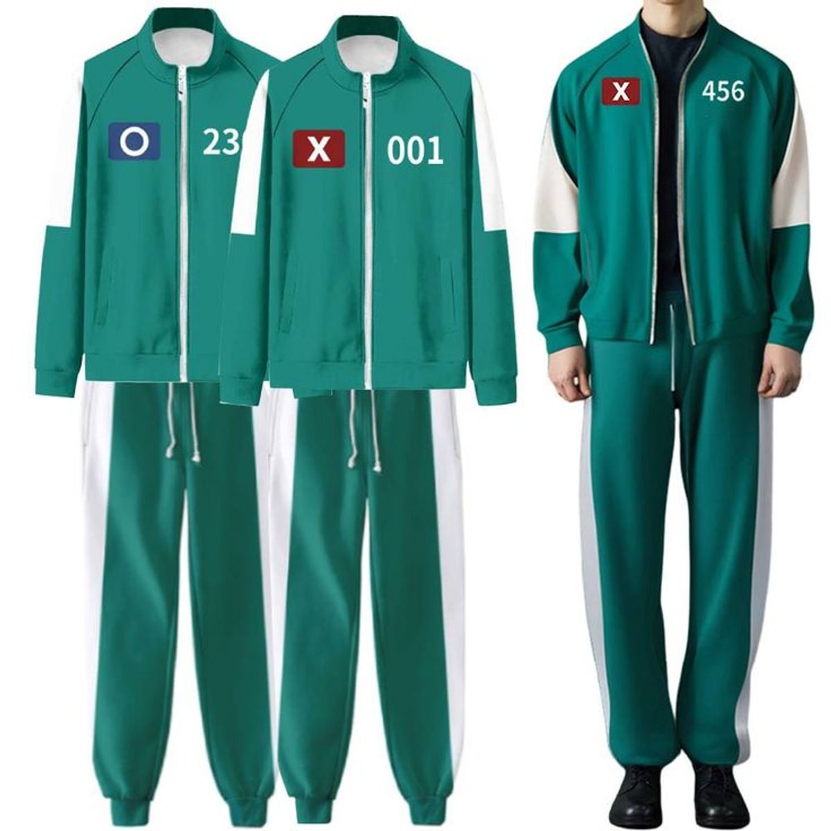 GENERICO - DISFRAZ EL JUEGO DEL CALAMAR PARA NIÑOS