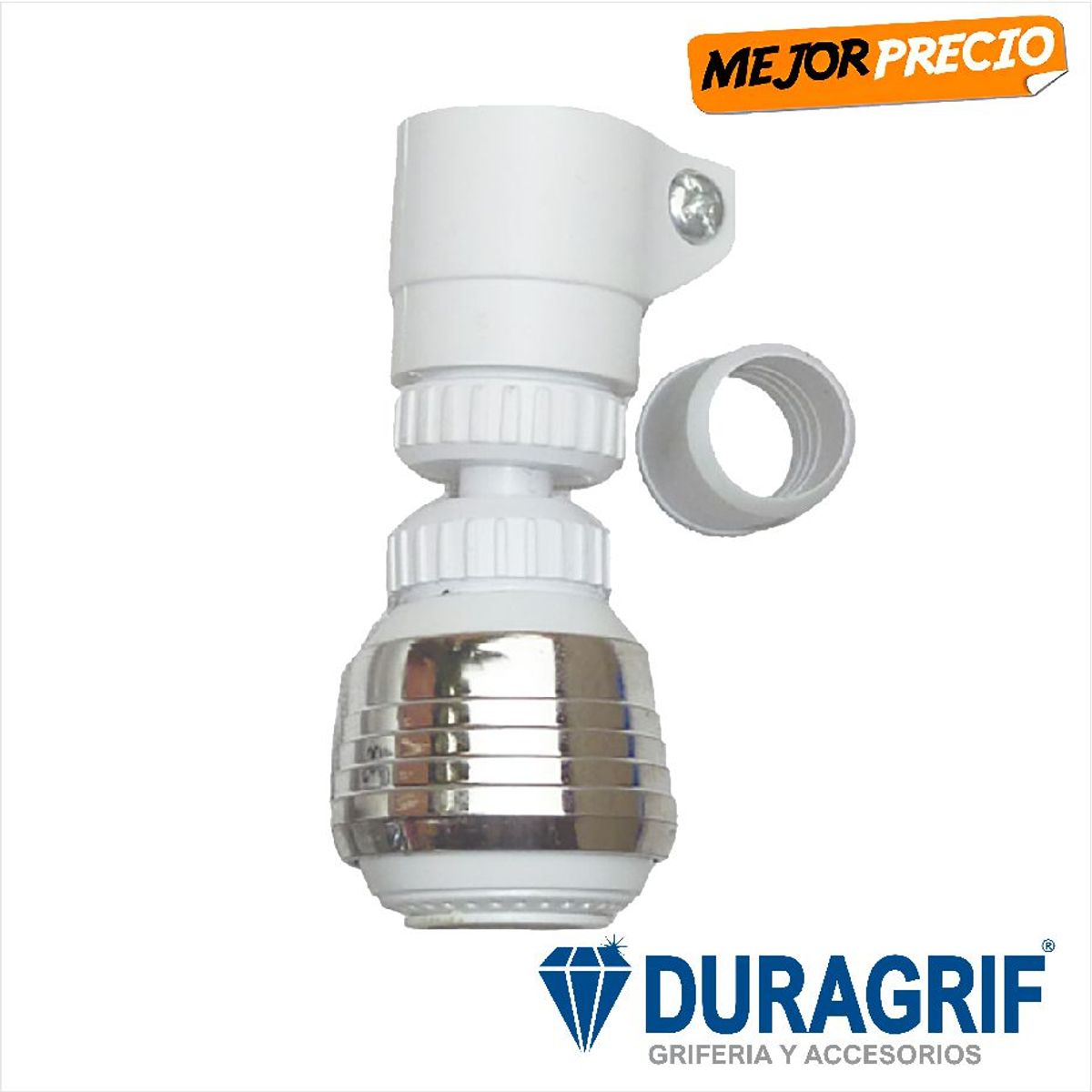 DURAGRIF - ROMPE CHORRO FILTRO AHORRADOR DE AGUA CON TORNILLO