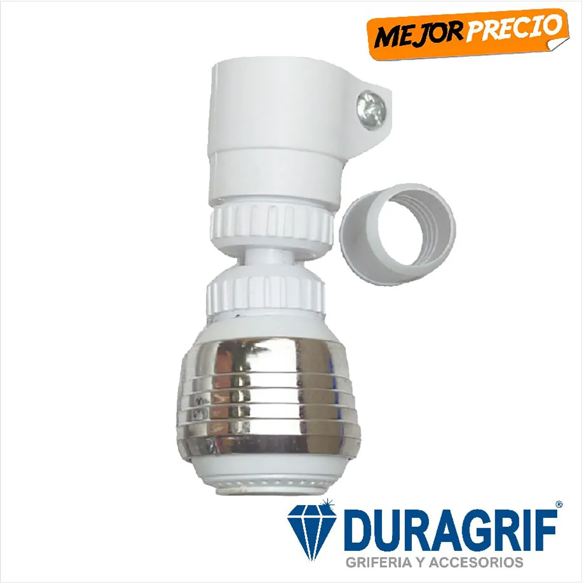 DURAGRIF - ROMPE CHORRO FILTRO AHORRADOR DE AGUA CON TORNILLO