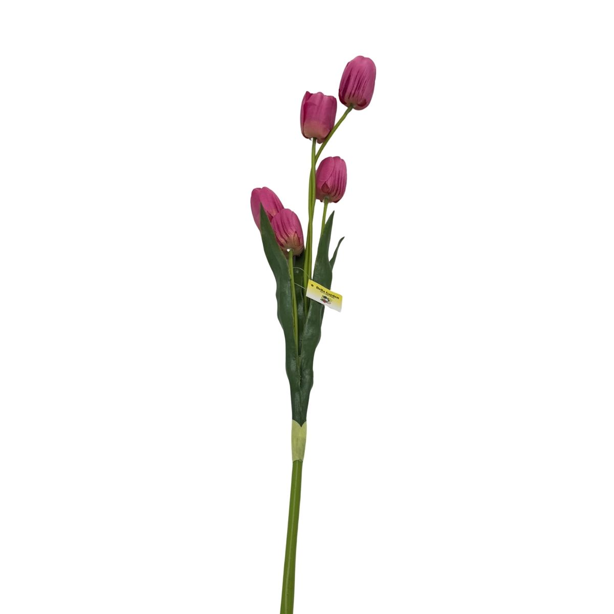 FLORIPA - Set de 2 Varas de 5 Tulipanes Artificiales de 70cm BG310018V-ROS  FLORIPASTORE