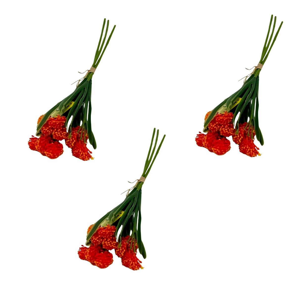 Set de 3 Bouquets de Flor de Ajo de 36cm BG403015-NAR  FLORIPASTORE, marca FLORIPA - Foto Principal