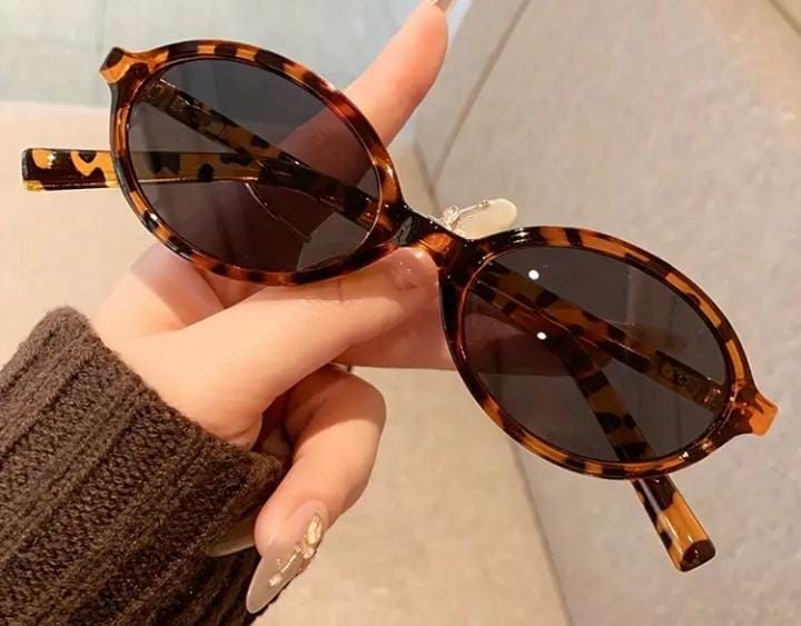 LVTFCO Gafas De Sol Ovaladas De Moda Para Mujer, Doble Puente, Gafas De Sol De Gran Tamaño, Color Caramelo, Clásico, Femenino, UV400, Negro Marrón, Talla única