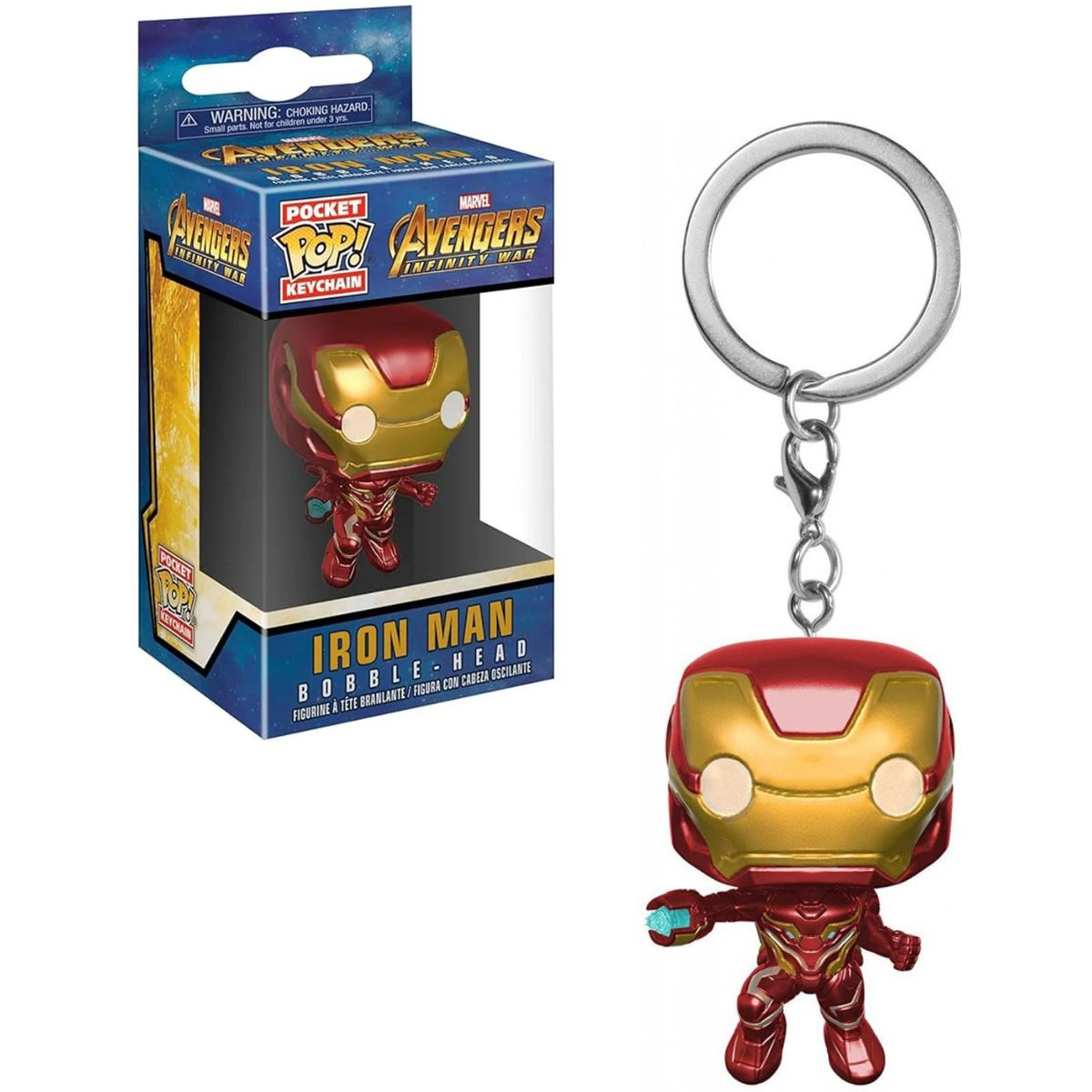 FUNKO - Llavero Iron Man Infinity War Vengadores - Pocket Keychain