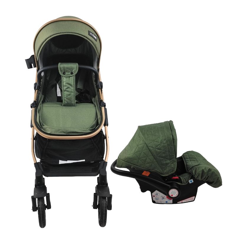 BABY CAM - Coche travel system galaxy baby cam verde