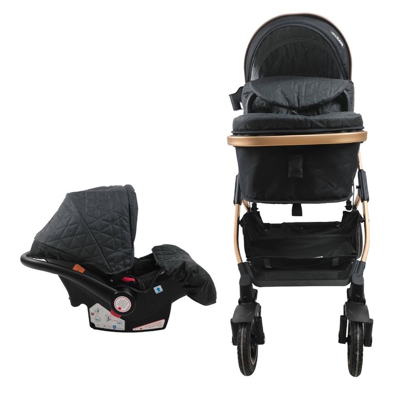 BABY CAM - Coche travel system galaxy baby cam negro