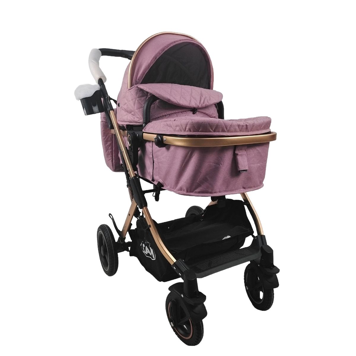 BABY CAM - Coche travel system galaxy baby cam rosado