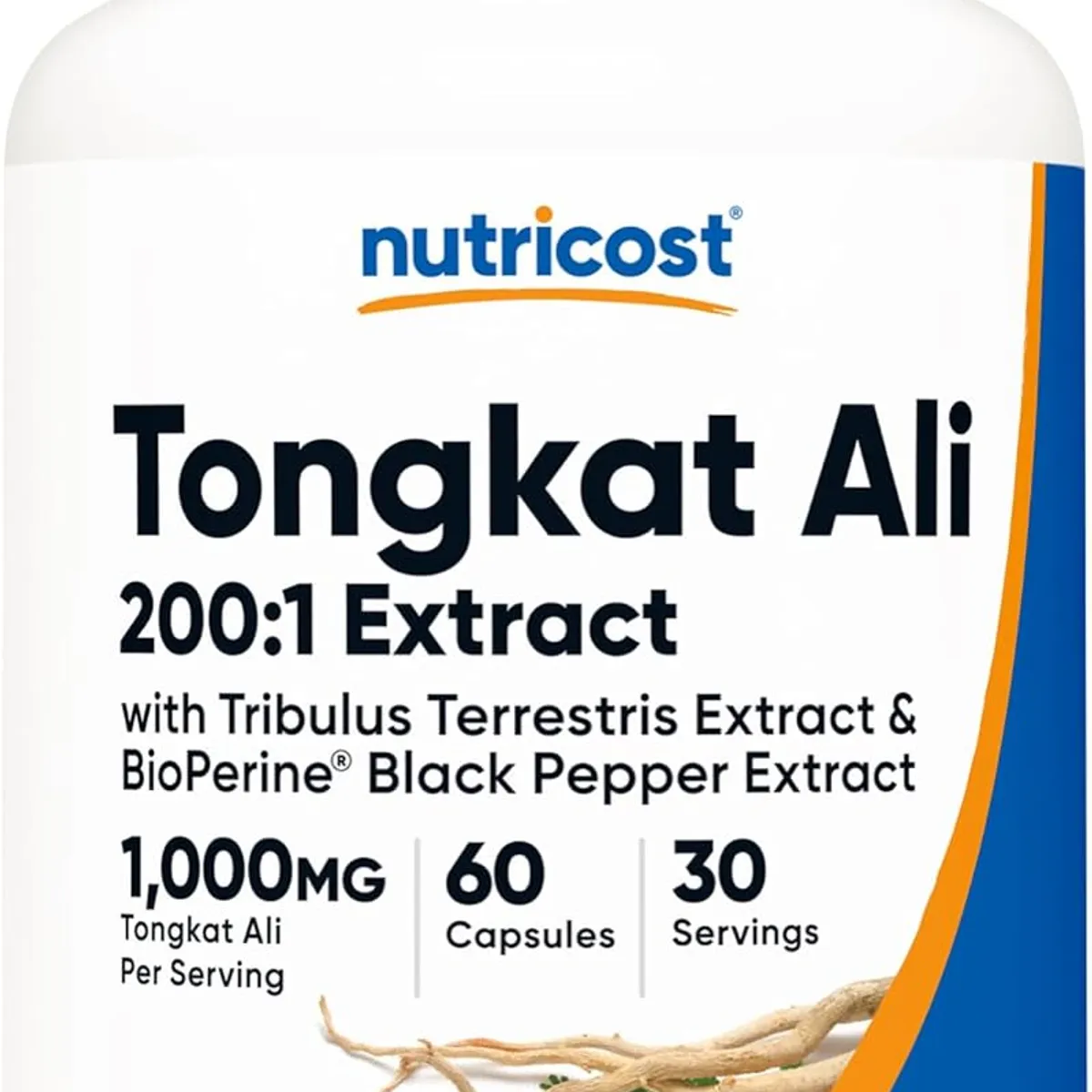 NUTRICOST - Tongkat Ali 200:1 60 Capsulas