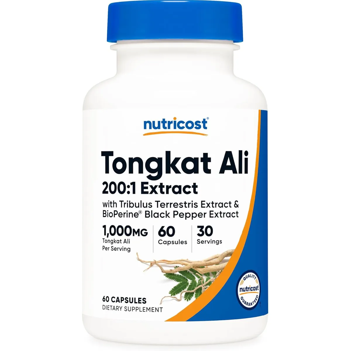 NUTRICOST - Tongkat Ali 200:1 60 Capsulas
