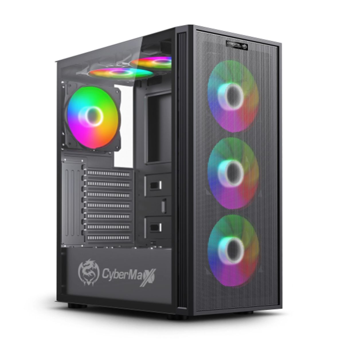 CYBERTEL - Case Gamer DEFENDER CBX C5003 6FAN ARGB CYBERTEL