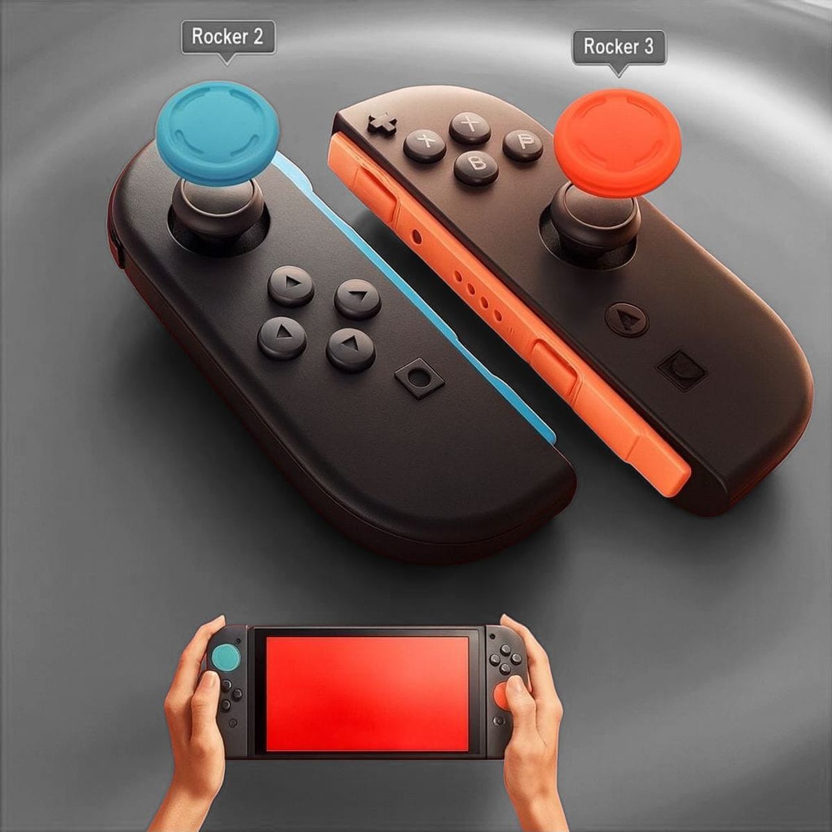 GENERICO - Estuche Protector Para Nintendo Switch 2 Case Funda - NEGRO/ROJO