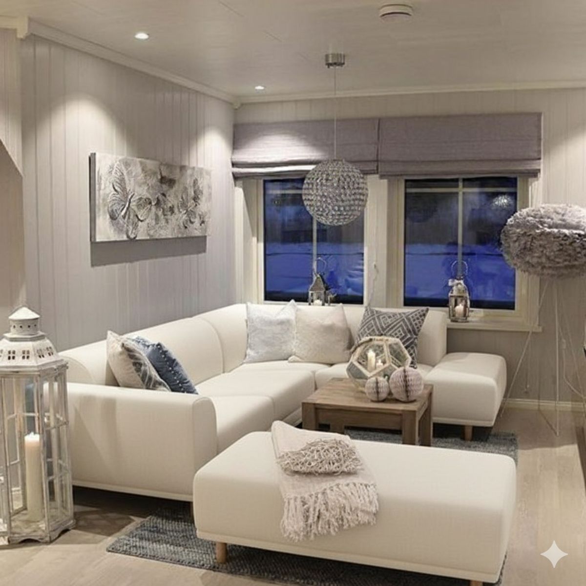 GENERICO - Seccional Mazzini con Banqueta en tela Antifluido Petfriendly Lmueble