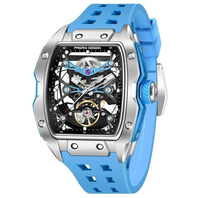 OEM - Reloj Hombre Lujo Pagani Design YS018 Mecánico-Automático Azul