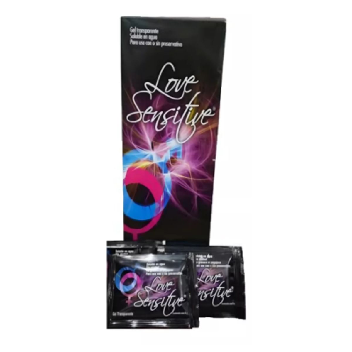 GENERICO - Caja De Lubricante Gel Love Sensitive De 50 Sachets