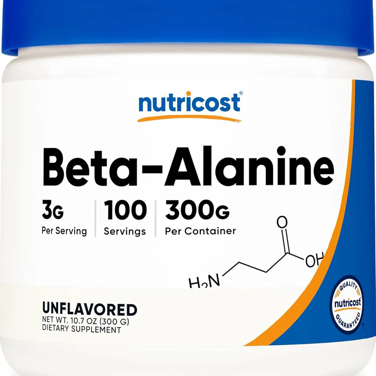 NUTRICOST - Beta Alanina Beta Alanine 300 gramos