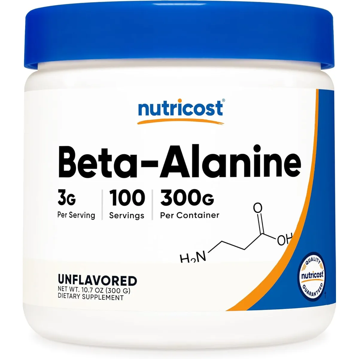 NUTRICOST - Beta Alanina Beta Alanine 300 gramos