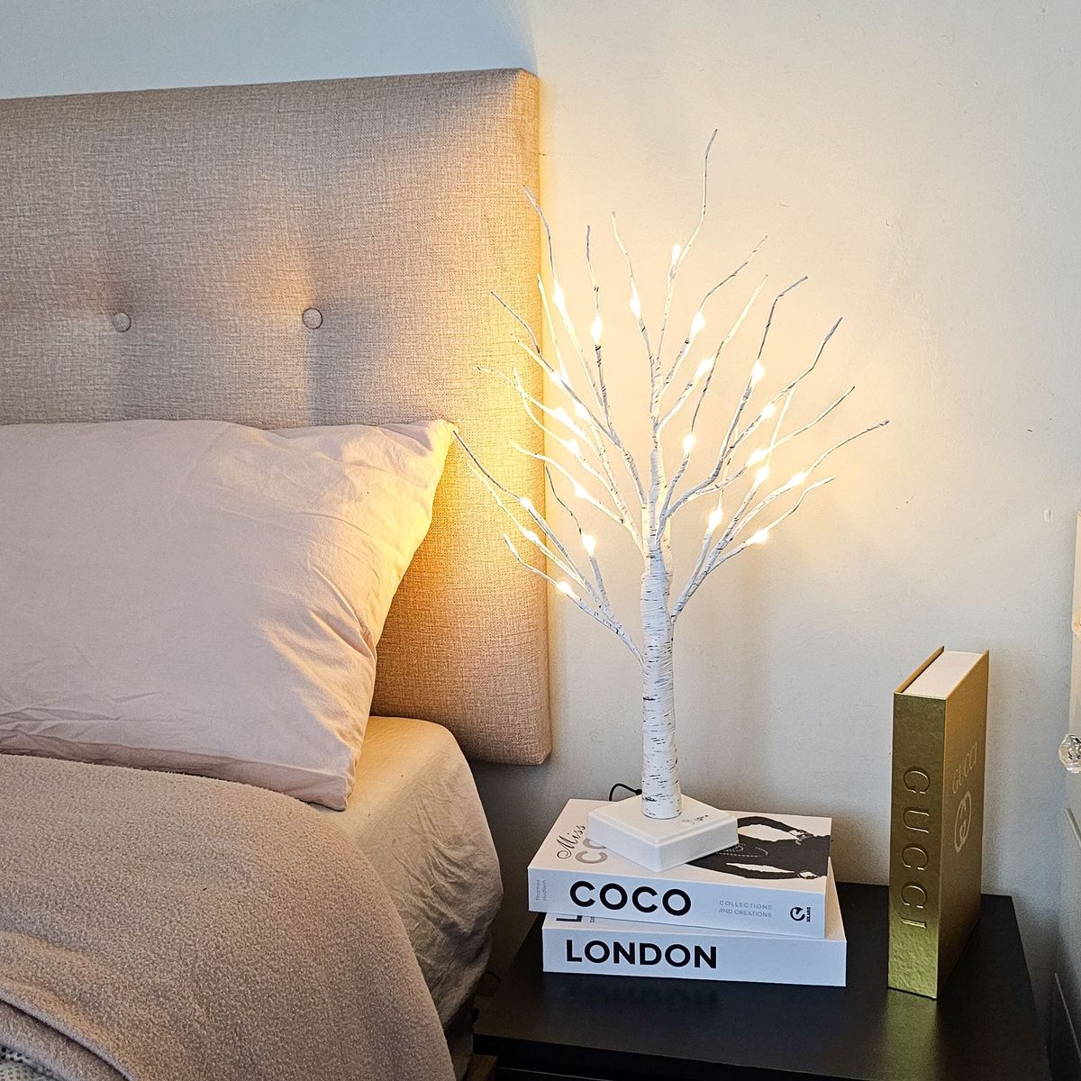 GENERICO - Lampara de Mesa Árbol Led Milán