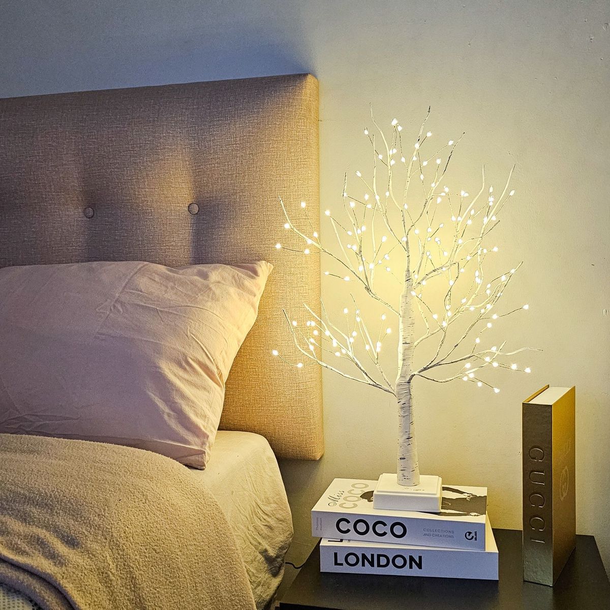 GENERICO - Lampara de Mesa Árbol Led Tokio