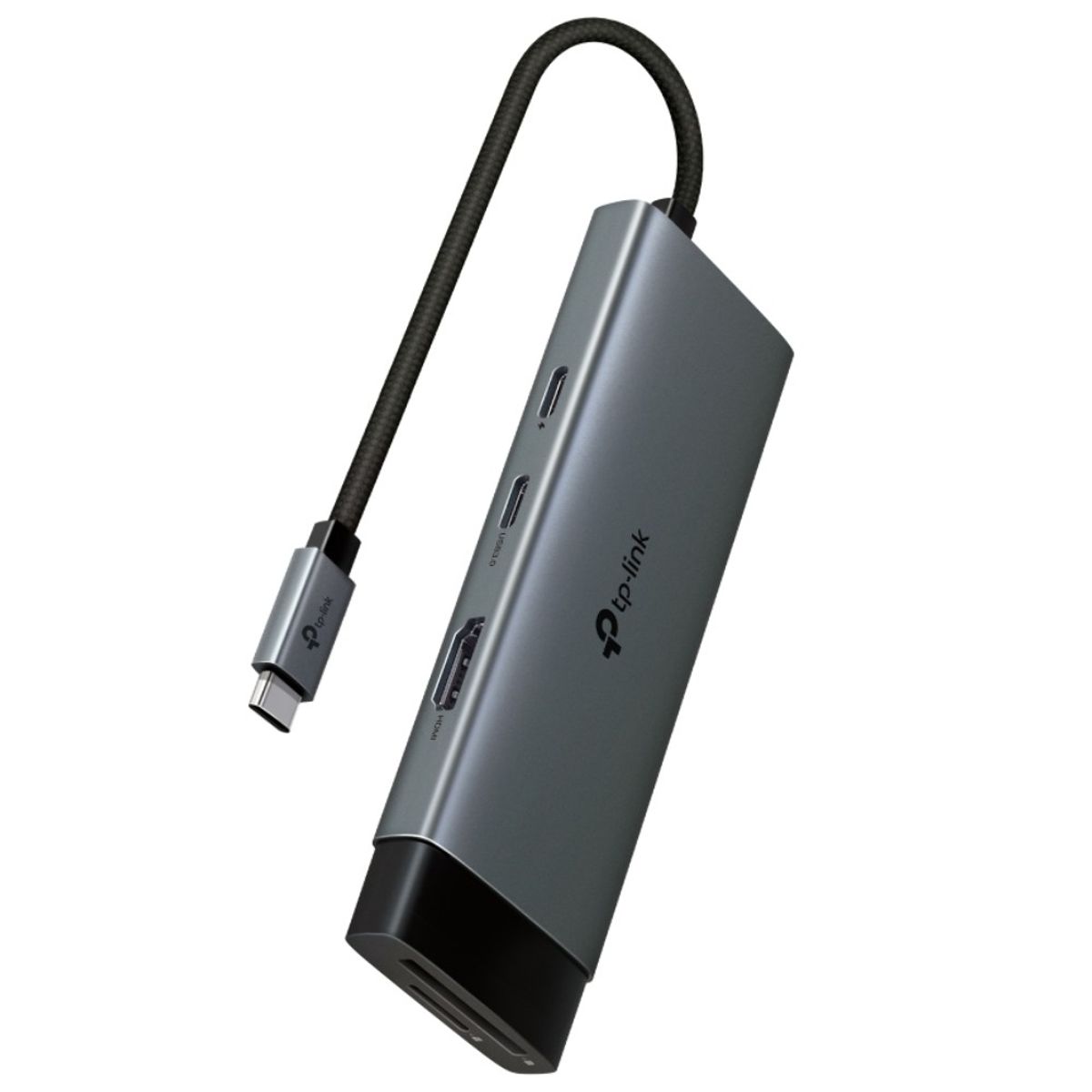 TP LINK - TP-Link Docking Hub USB-C 7 Puertos HDMI 4K@60Hz SD 100W 5Gbps UH7020C