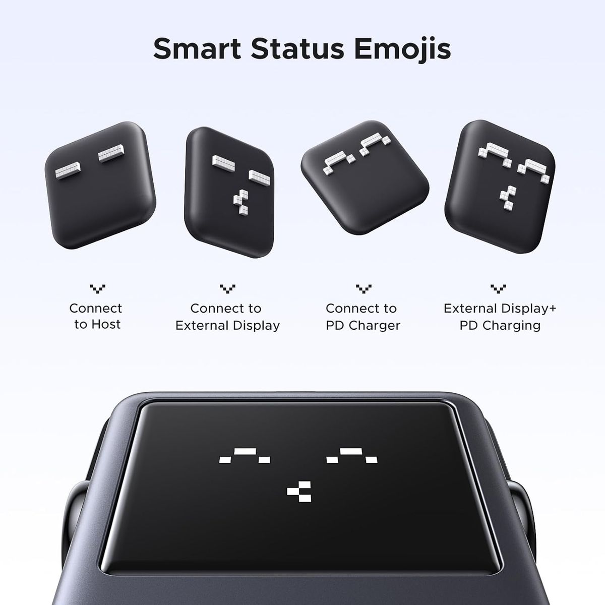 UGREEN - UGREEN Hub USB-C 6 en 1 con HDMI 4K 60Hz y Puertos USB-A/C CM888 45155