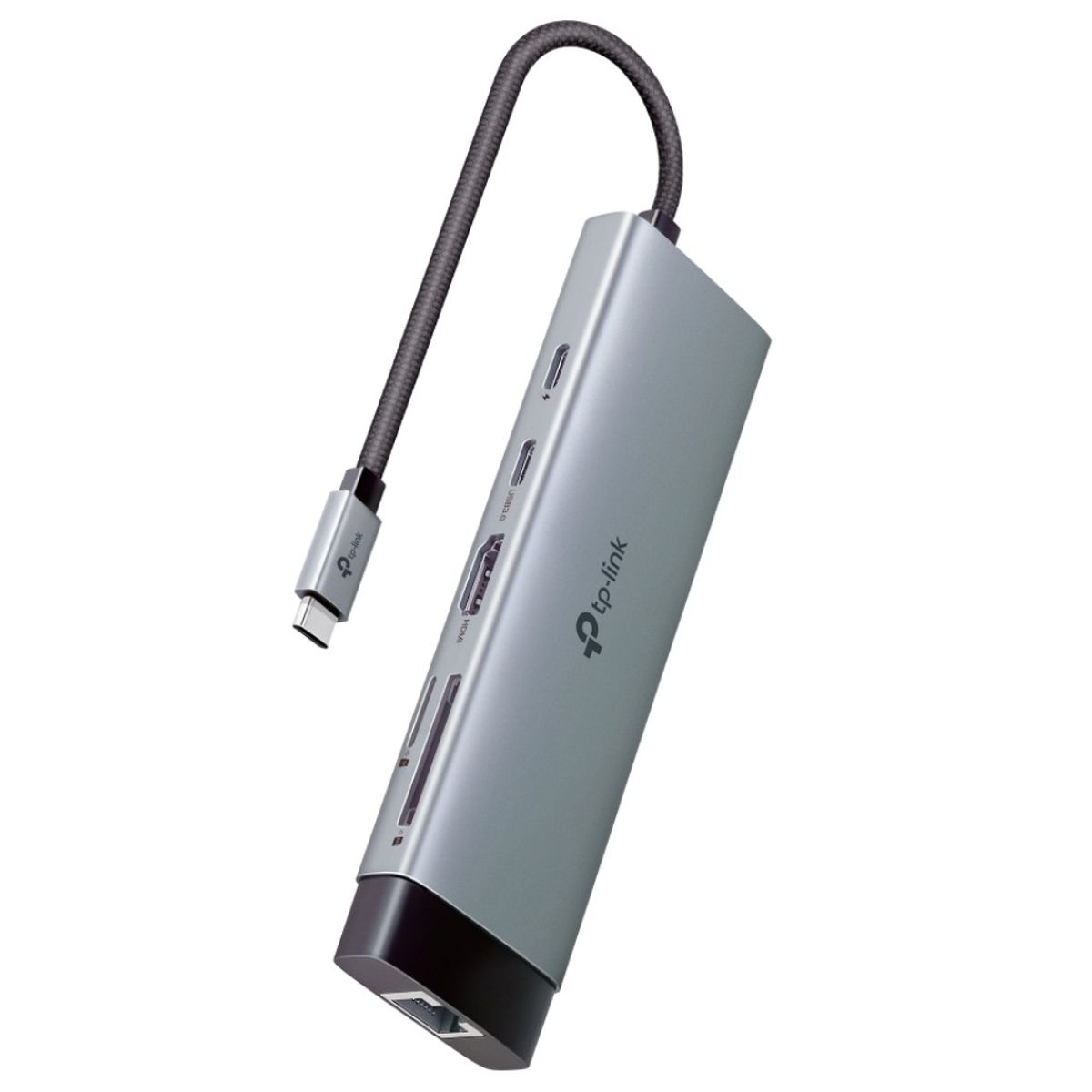 TP LINK - TP-Link Docking Hub USB-C 9 en 1 HDMI 4K@60Hz SD 100W RJ45- UH9120C