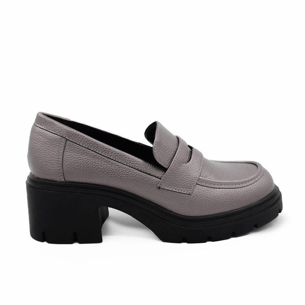 STHEF - MOCASIN MUJER STHEF PEWTER 8120
