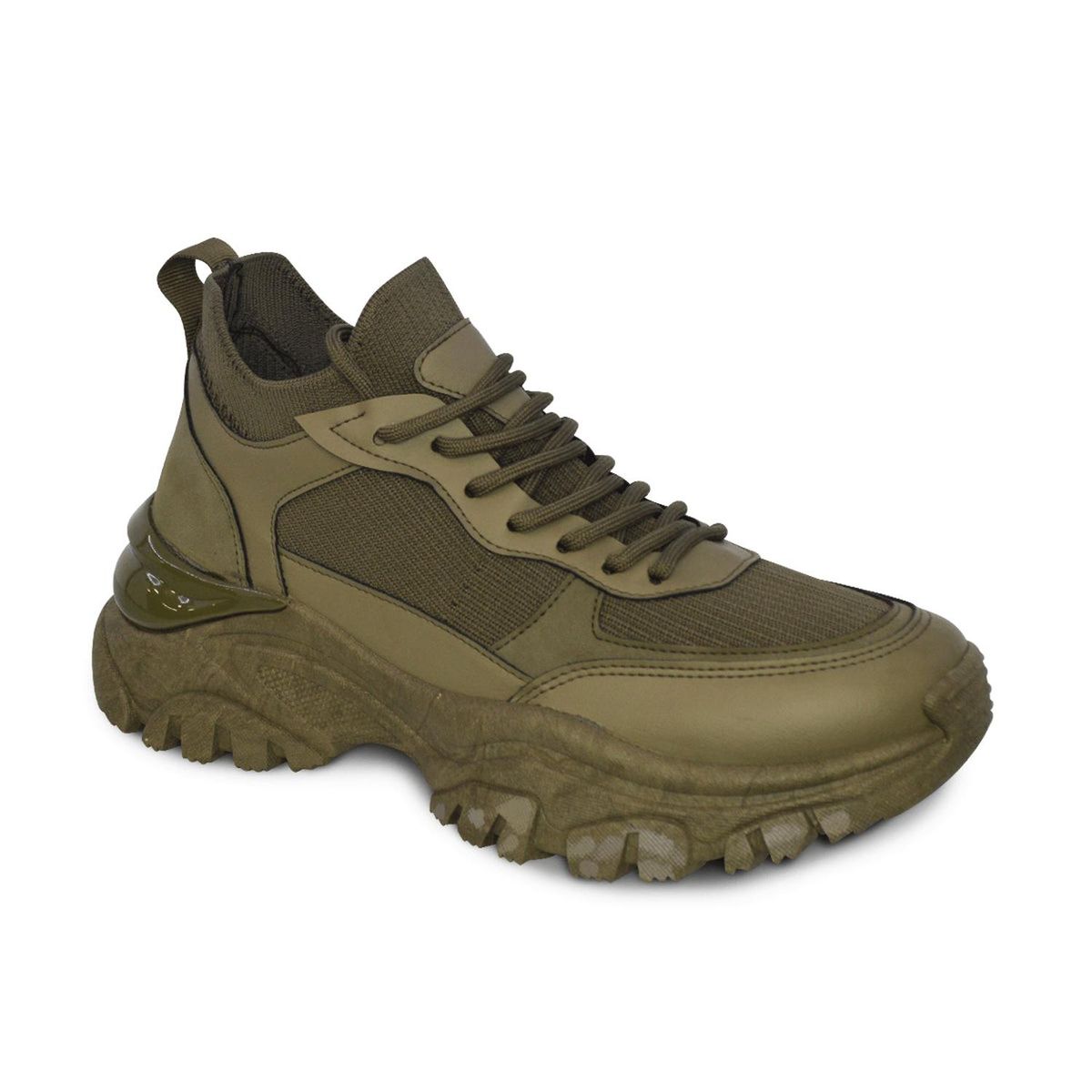 STHEF - ZAPATILLA MUJER STHEF URBANA OLIVO 7668