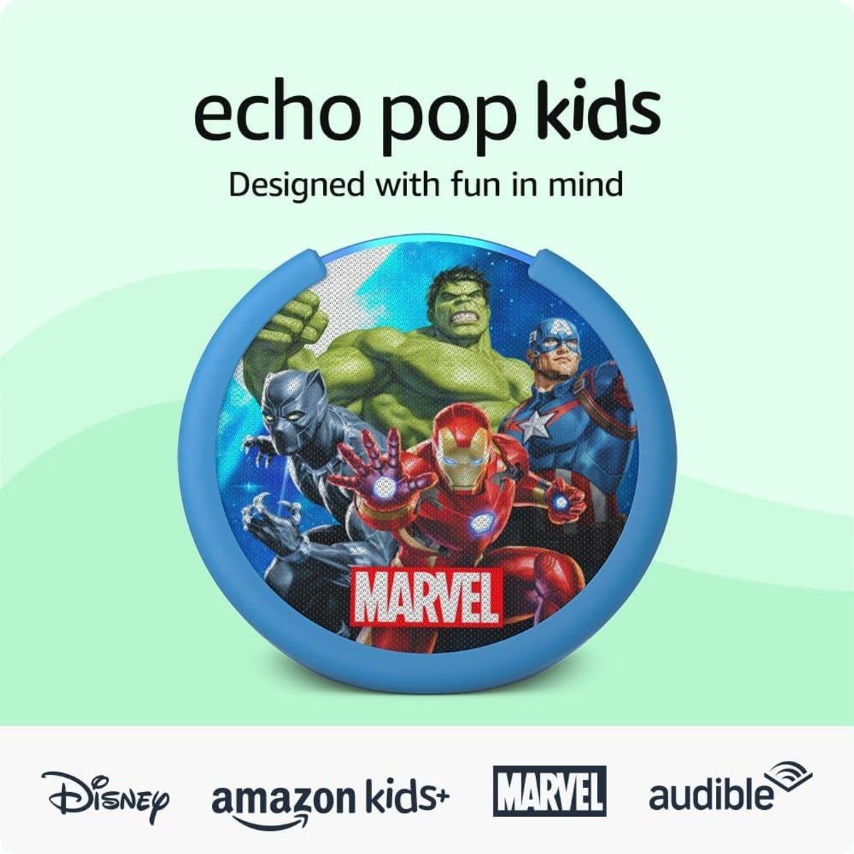 AMAZON - AMAZON ECHO POP KIDS MARVEL