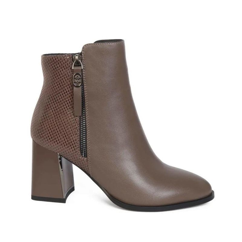 STHEF - BOTIN MUJER STHEF VESTIR TAUPE 8094