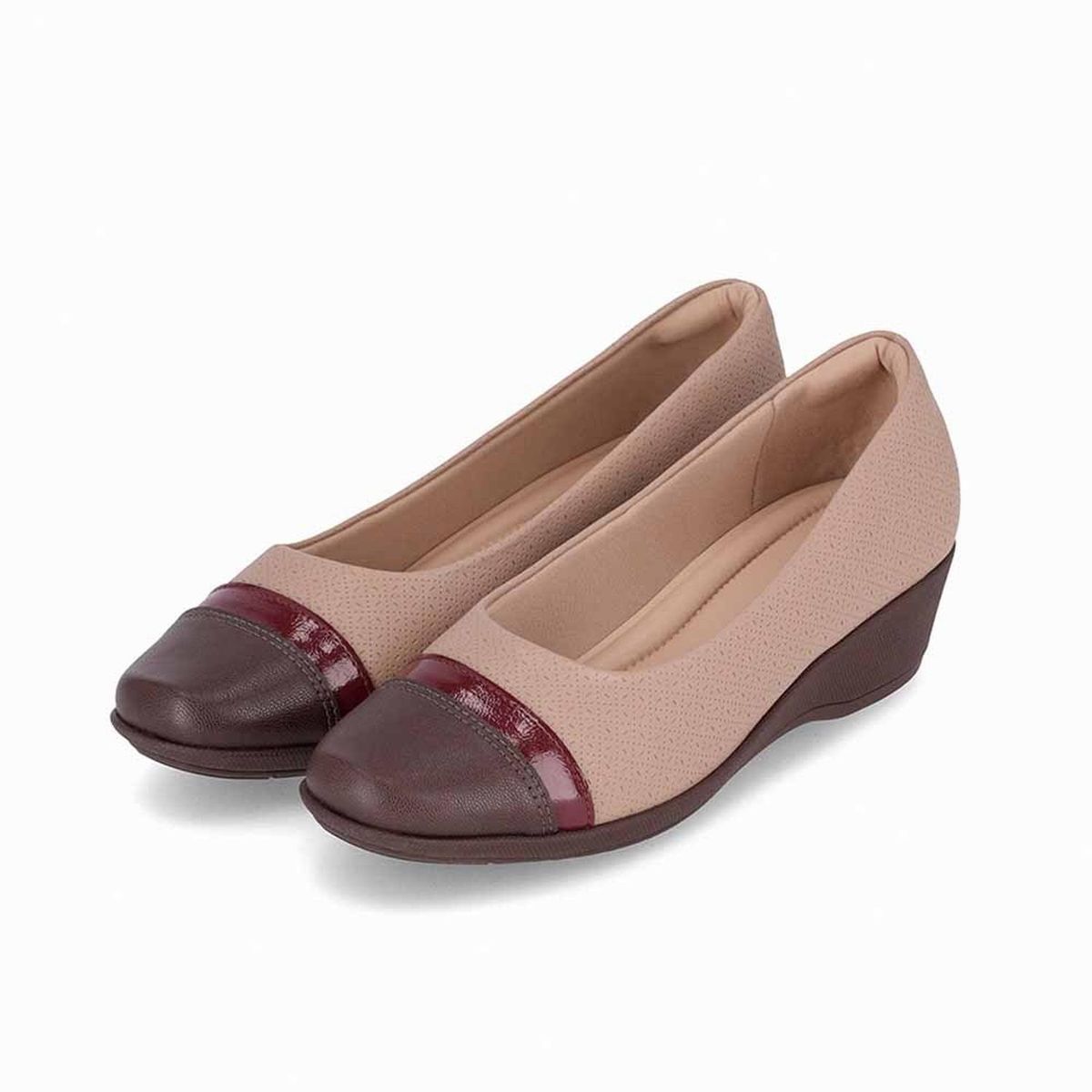PICCADILLY - ZAPATO MUJER PICCADILLY CASUAL FENDI/VINHO/MADEIRA 14323100000001