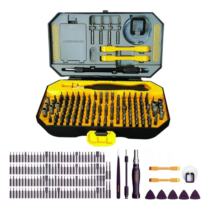 QUICK - Juego Kit De Destornilladores Precision 145 En1 Desarmadores