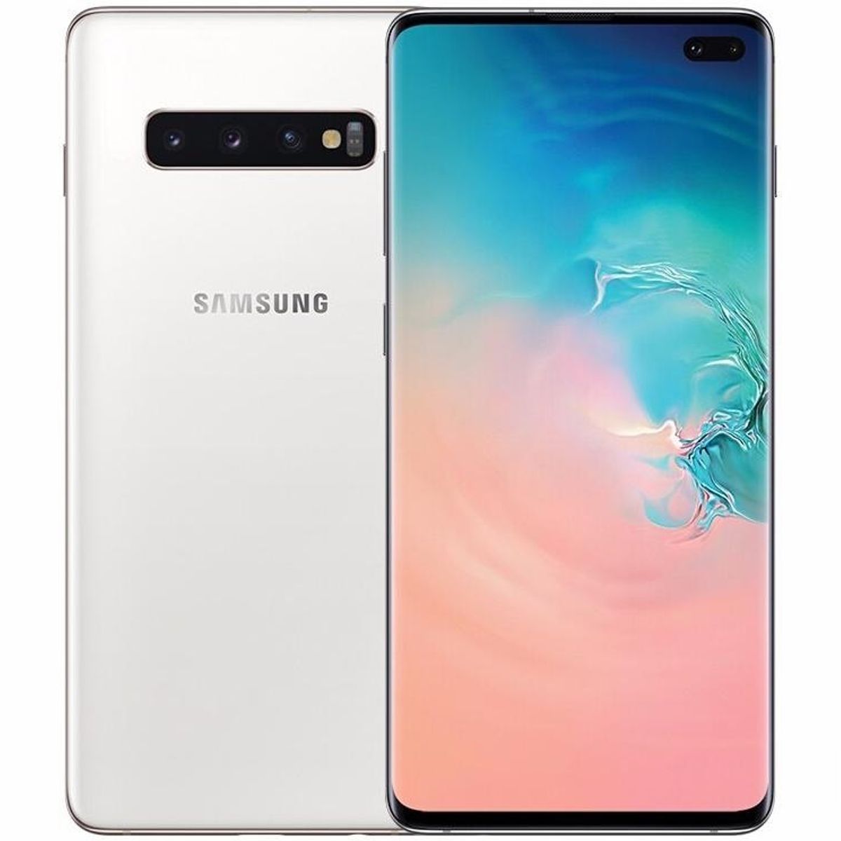 SAMSUNG - Samsung Galaxy S10 plus G975U  8+128G Blanco  Reacondicionado