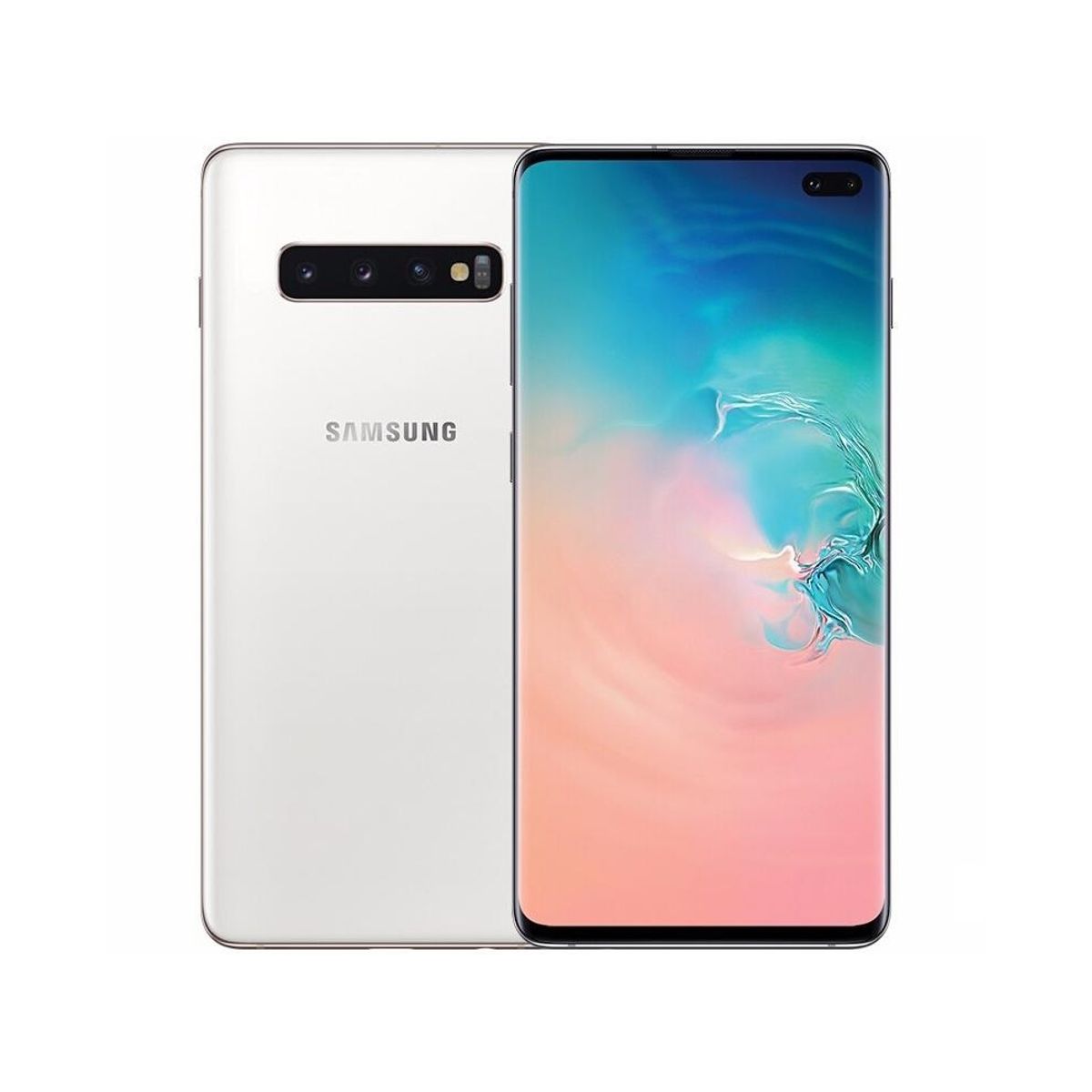 SAMSUNG - Samsung Galaxy S10 plus G975U  8+128G Blanco  Reacondicionado