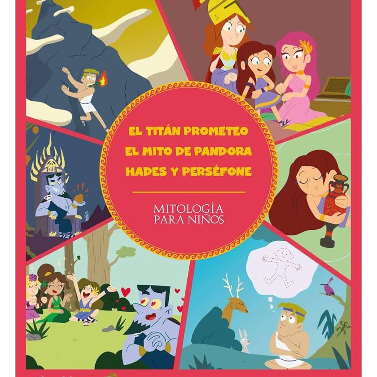 GENERICO - El titán Prometeo El mito de Pandora Hades y Perséfone Mitología para niños