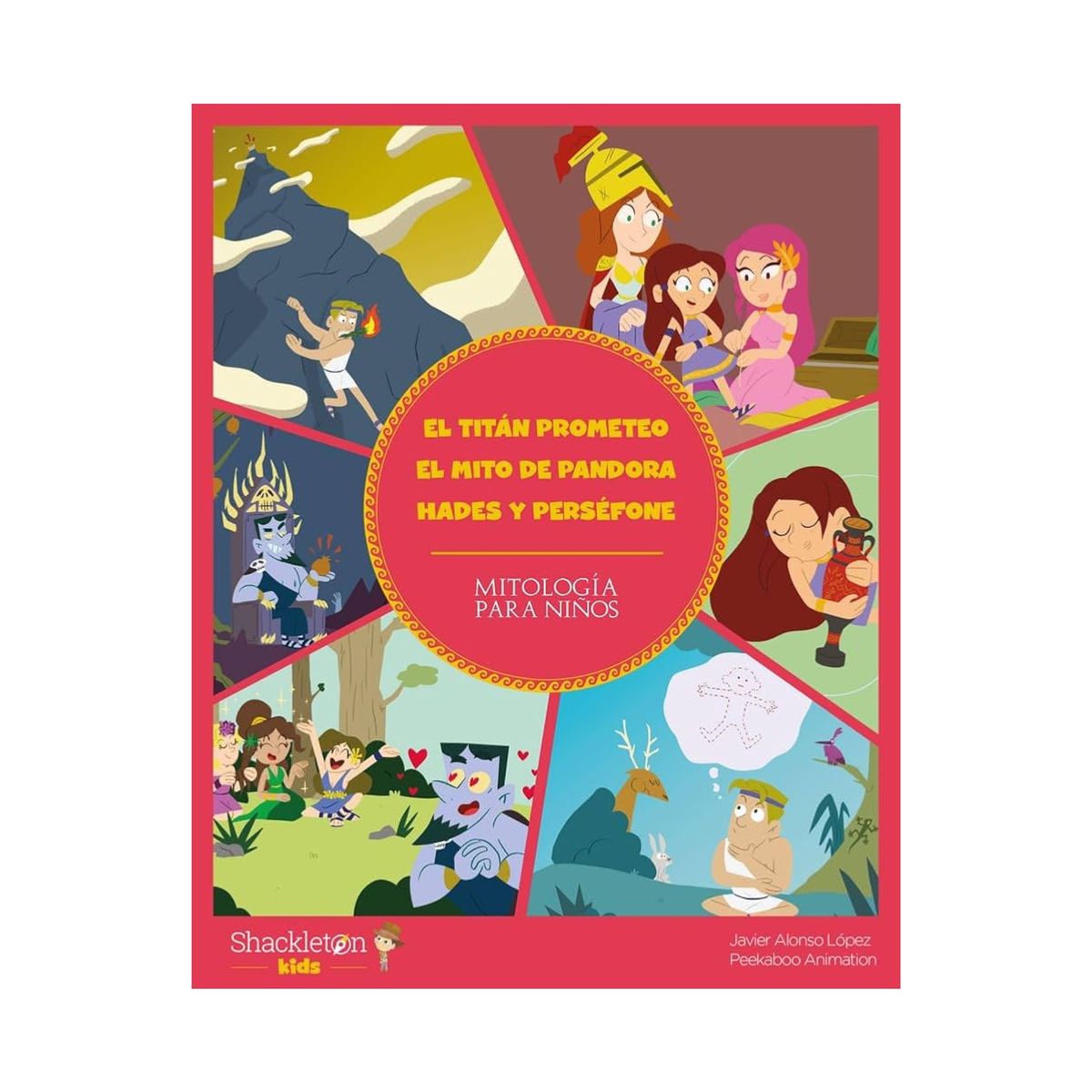 GENERICO - El titán Prometeo El mito de Pandora Hades y Perséfone Mitología para niños