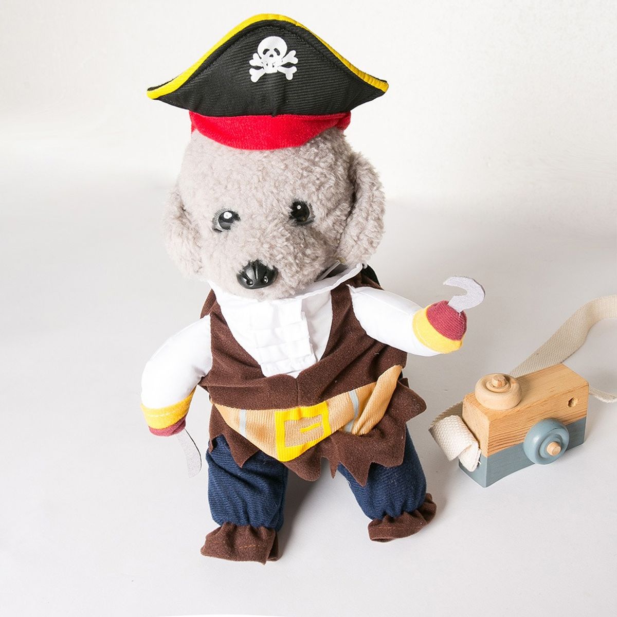 GIOIO - Disfraz de Pirata para Mascota Perro o Gato S