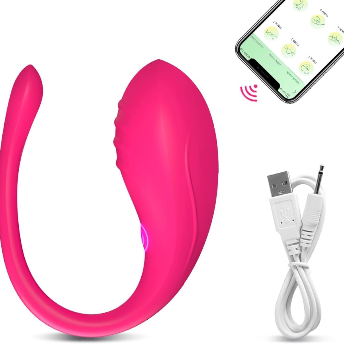 GENERICO - Vibrador inalámbrico punto G Bluetooth para mujer Recargable
