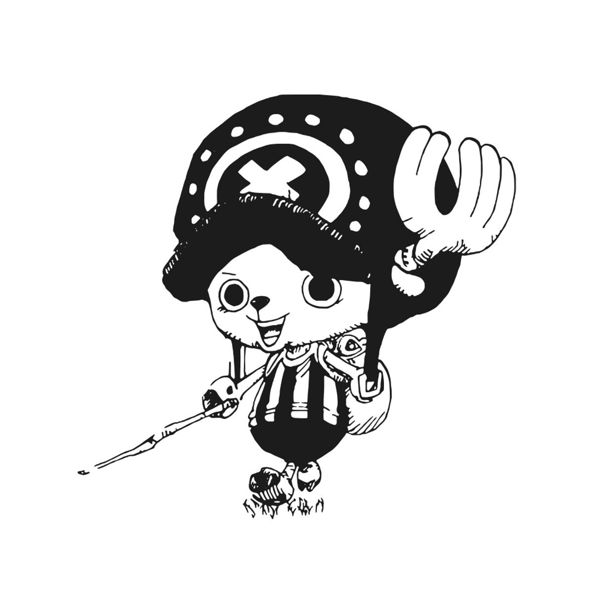 MOON - Vinilo para luminarias one piece