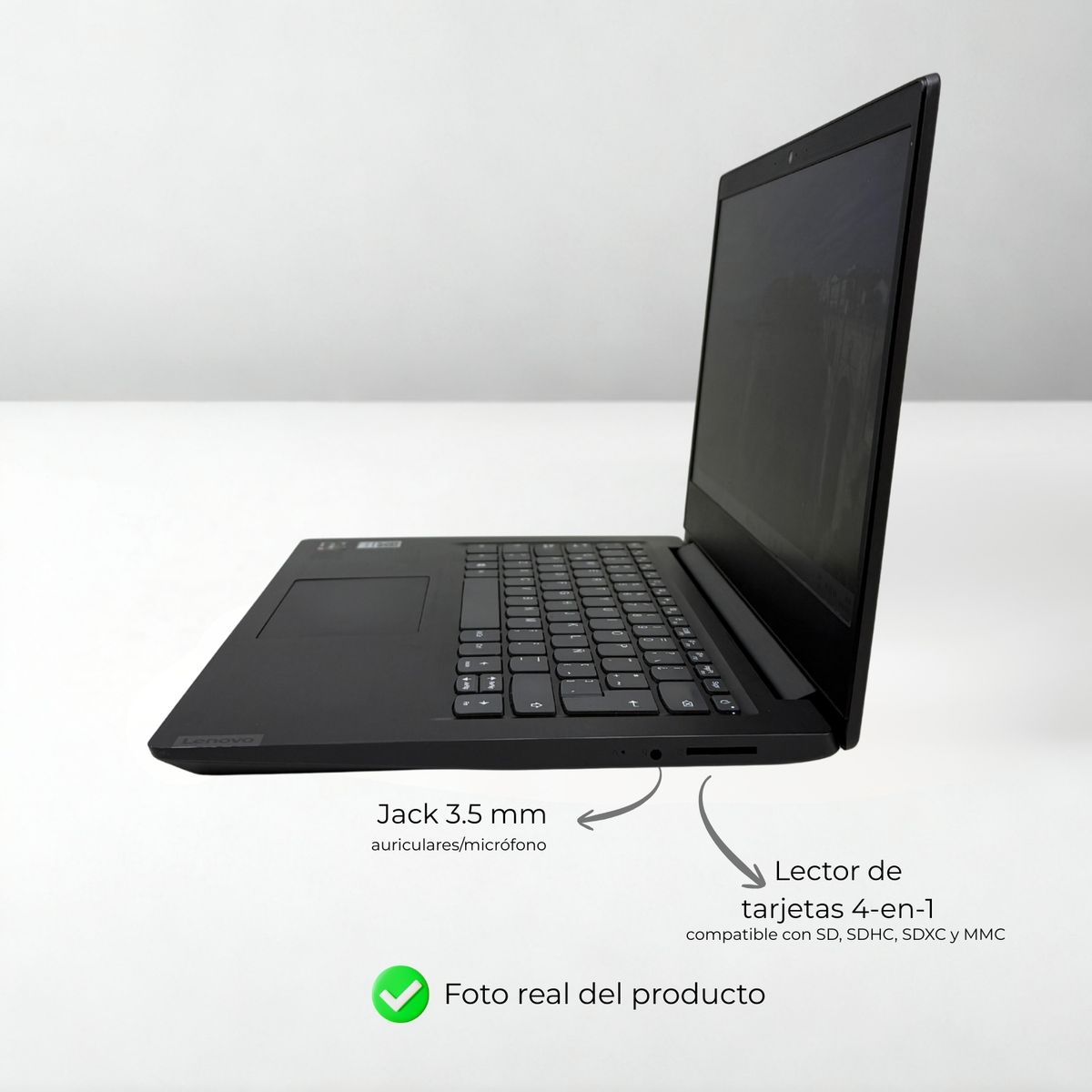 LENOVO - Laptop Lenovo V14-ARE AMD Ryzen 7 4700U 20GB 500GB 14pulgadas W11Pro - Reacondicionada