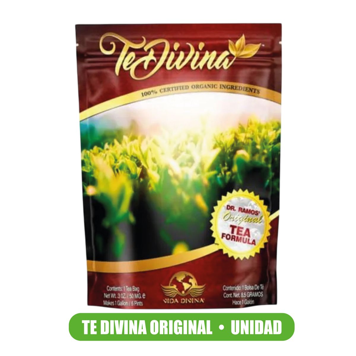 GENERICO - Te divina Original - 1 Sobre (Plan Semanal)