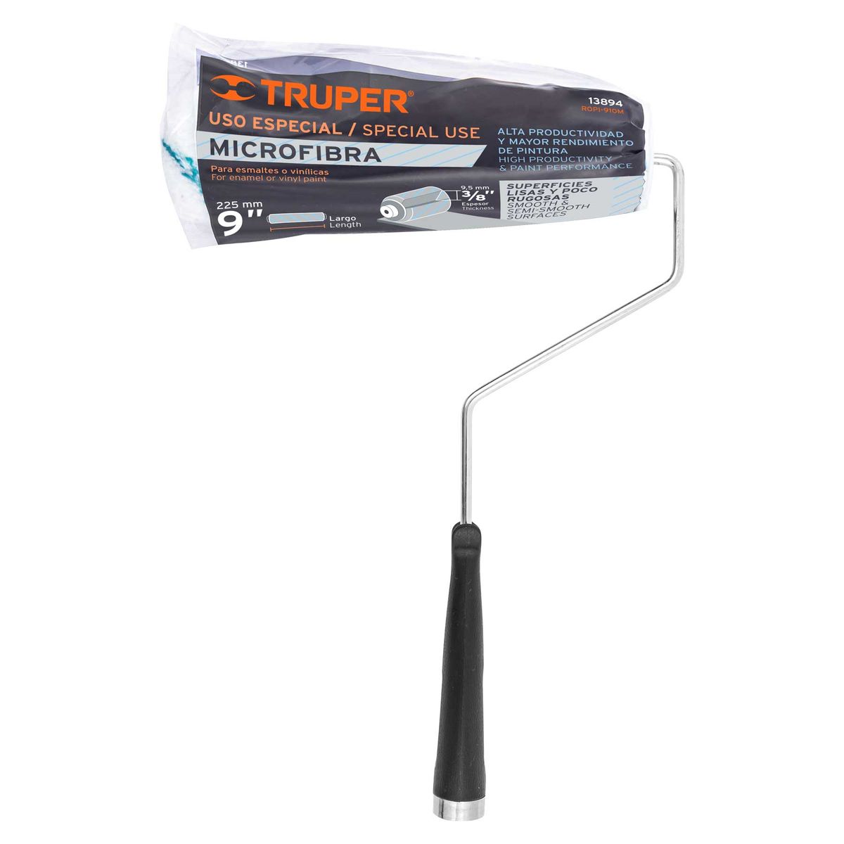 TRUPER - Rodillo pintor antigota 9 X 3/8 Truper