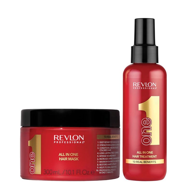REVLON - REVLON ONE Dúo All in One Treatment 150 ml + Hair Mask 300 ml