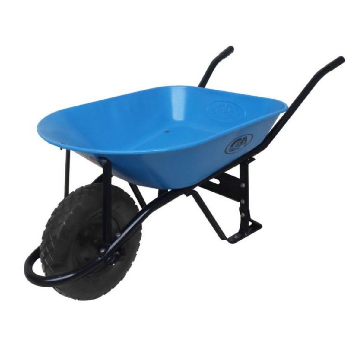 C&A - Carretilla tipo Buggy de 5 pies con llanta reforzara tipo rombo C&A