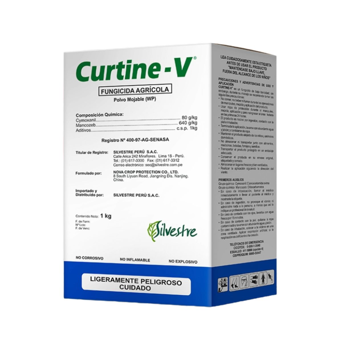 GENERICO - CURTINE-V 720 WP 1KG FUNGICIDA AGRÍCOLA