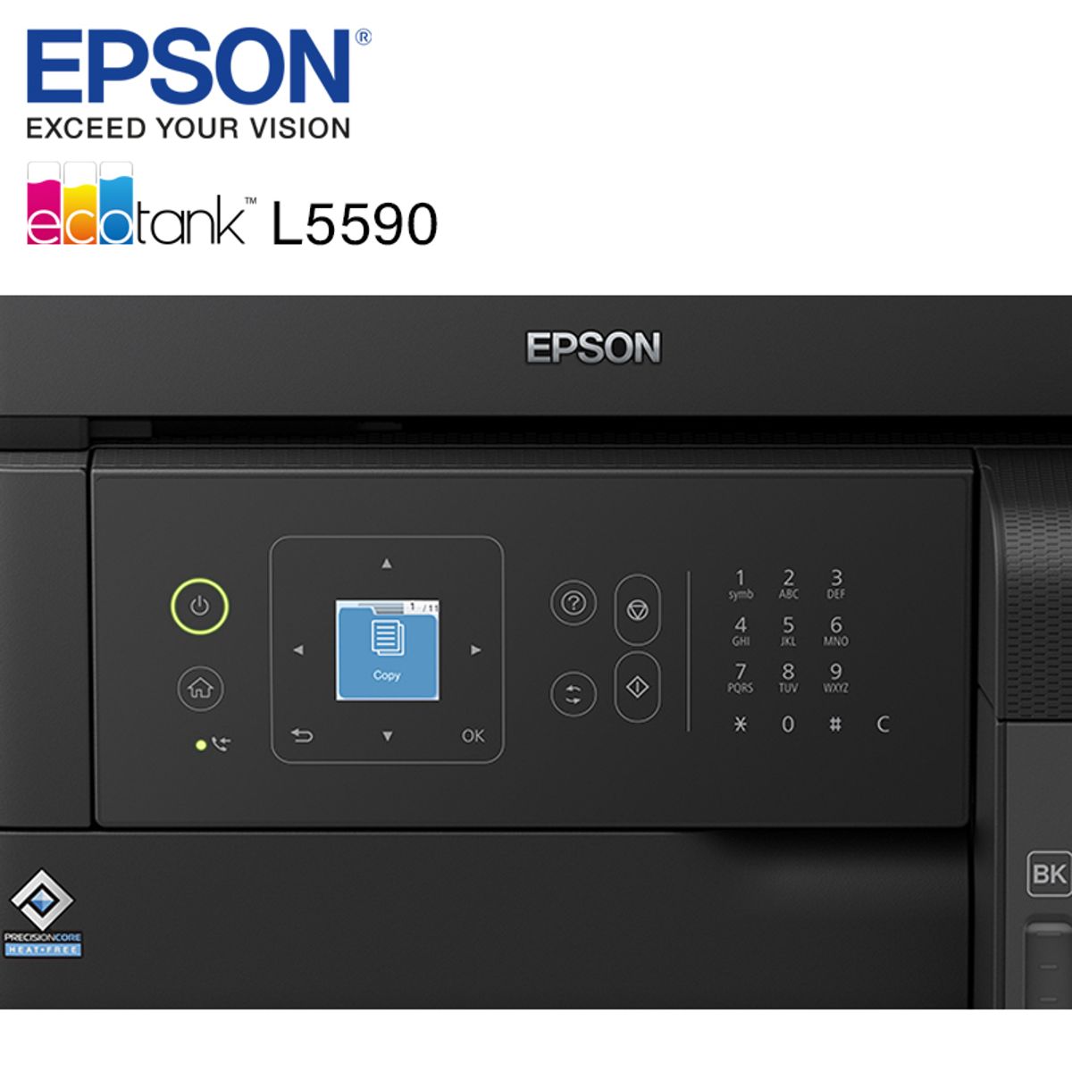 EPSON - IMPRESORA EPSON MULTIFUNCIONAL ECOTANK L5590 WIFI - ADF