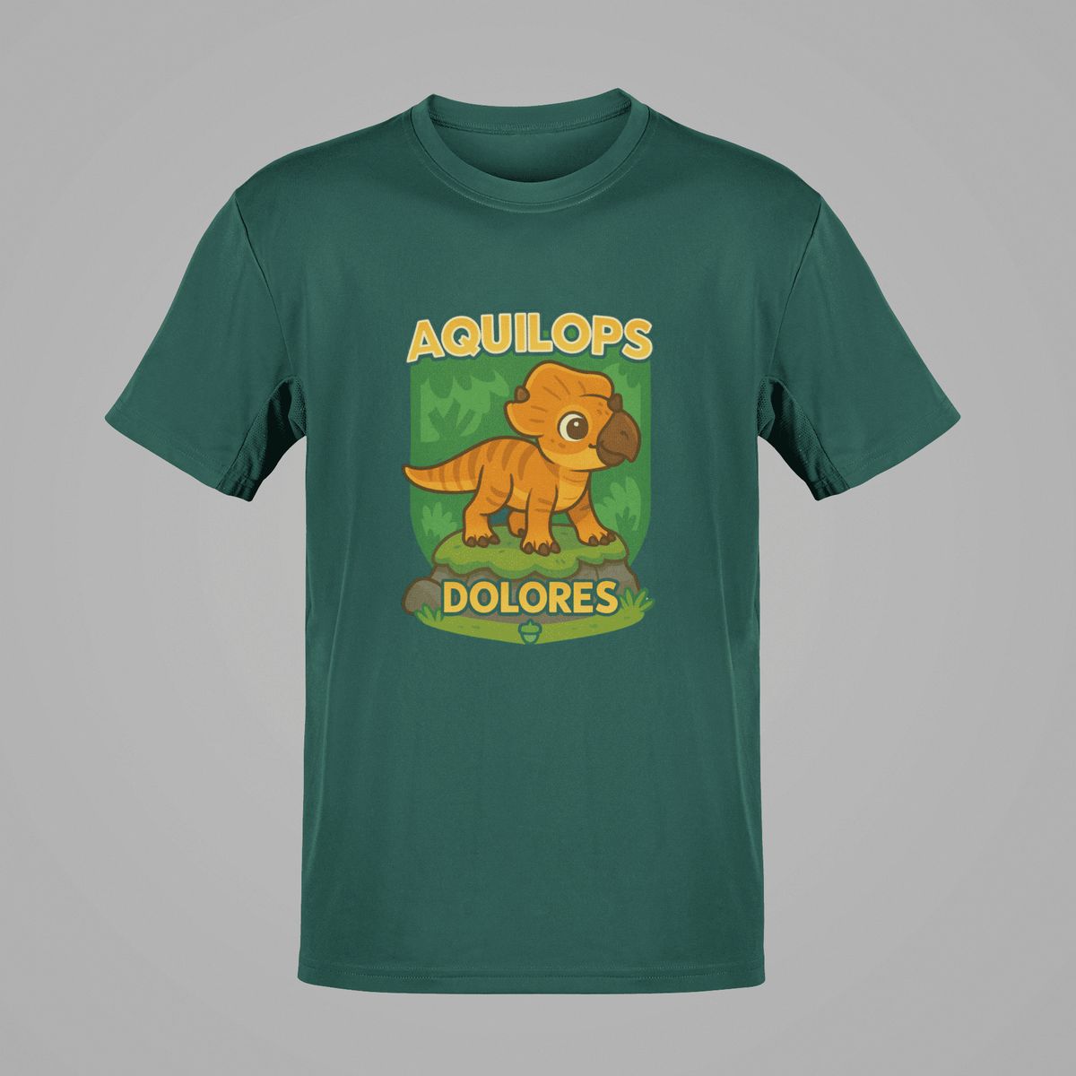 GENERICO - Polo de Dinosaurio Dolores Camiseta para Niño de Algodon Verde