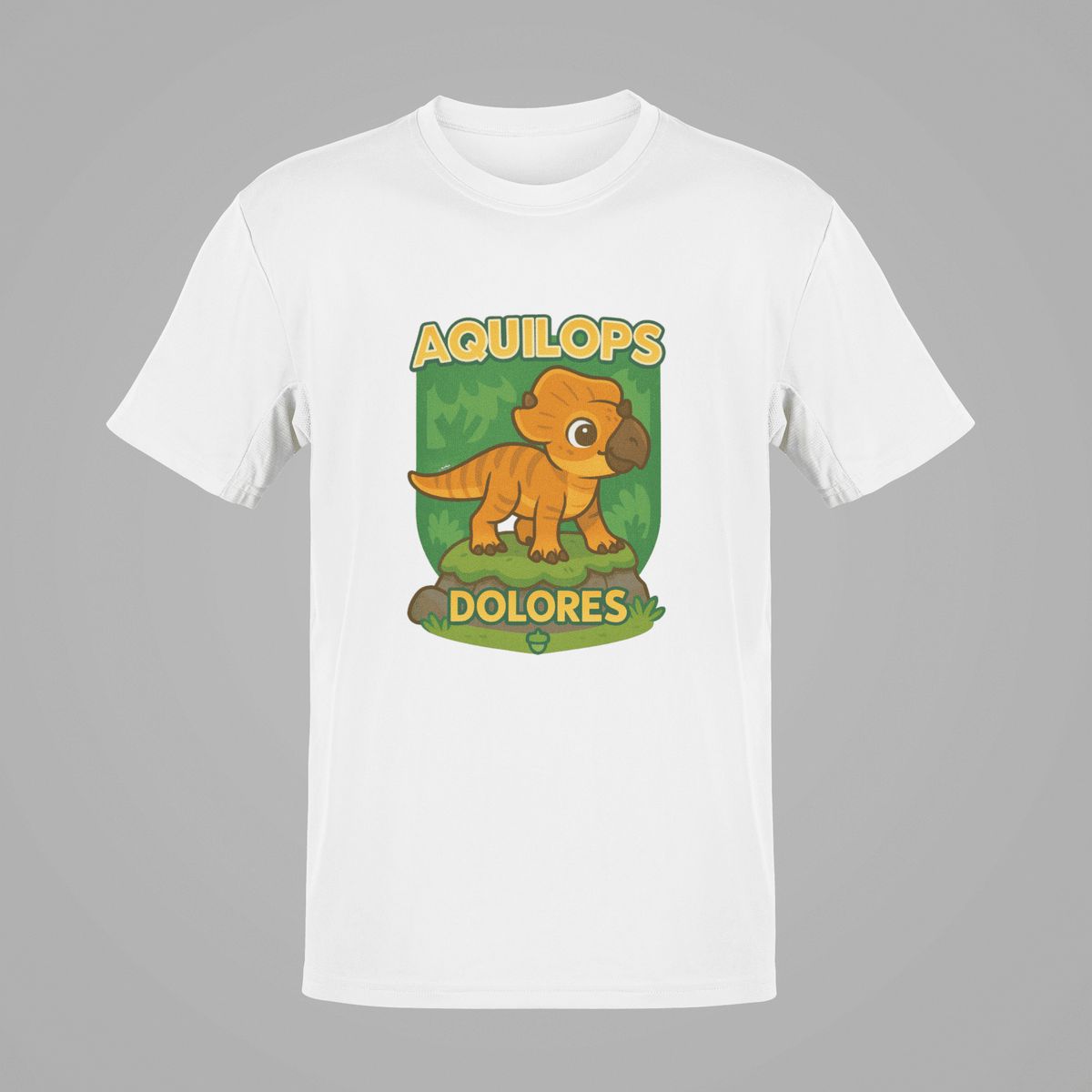 GENERICO - Polo de Dinosaurio Dolores Camiseta para Niño de Algodon Blanco