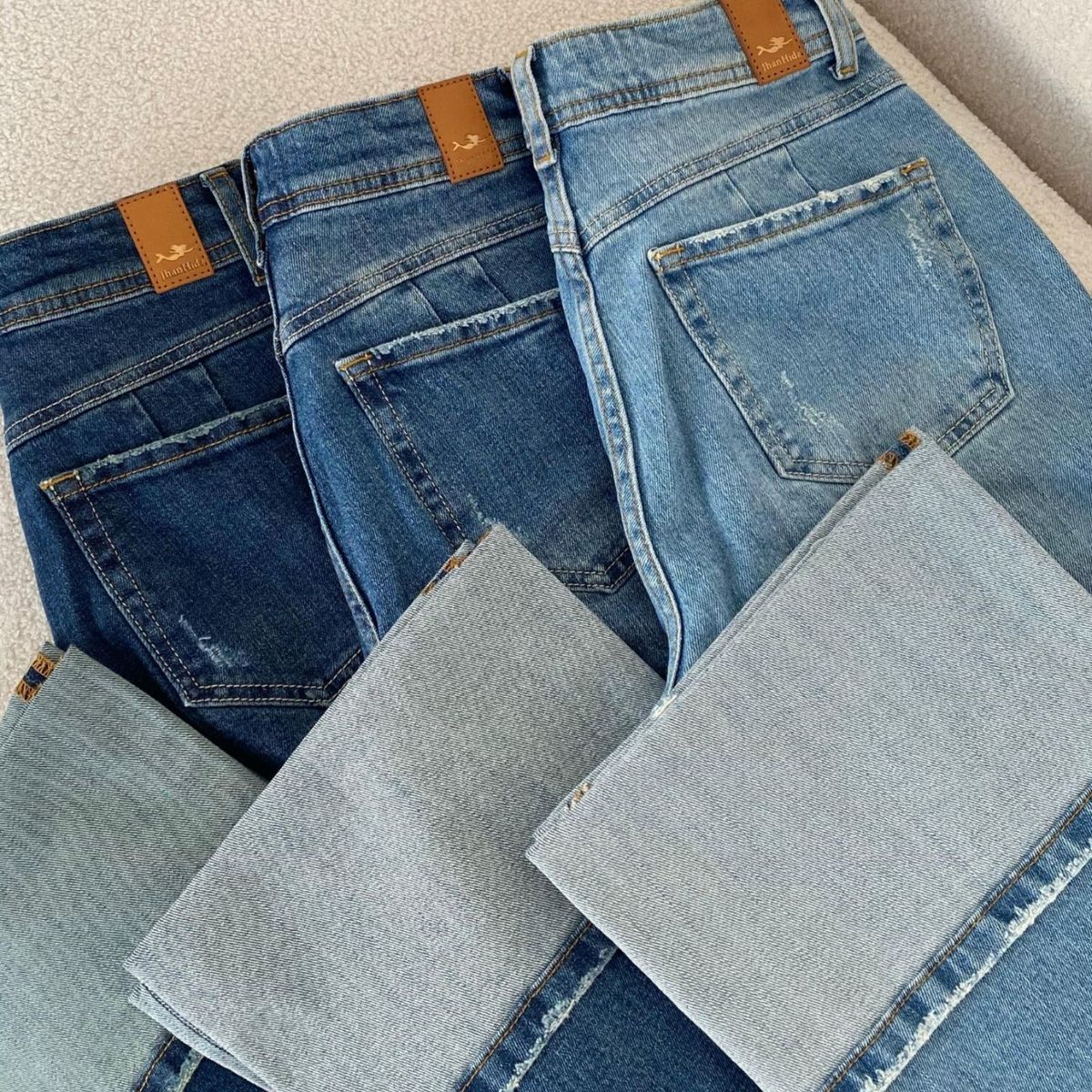 JHAN HIDS - Straight Pant Denim Boni